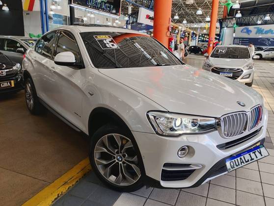 BMW X4 2.0 28I X LINE 4X4 16V TURBO GASOLINA 4P AUTOMÁTICO BMW X4 2.0 28I X LINE 4X4 16V TURBO GASOLINA 4P AUTOMÁTICO